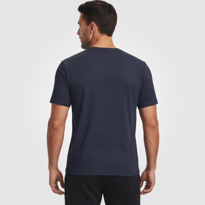 Aura Mesh Tee Unisex (Navy Blue) - Image 3