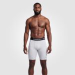 FusionX Long Compression Shorts (Gray)