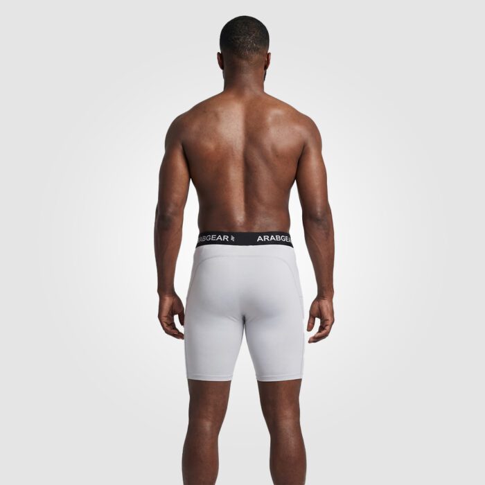 FusionX Long Compression Shorts (Gray) - Image 2