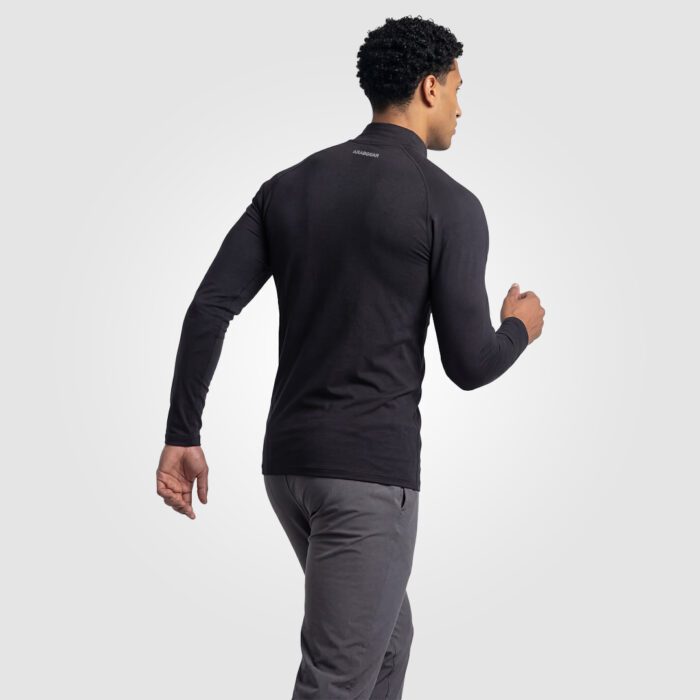 Mock Compression Long Sleeves (Black) - Image 3