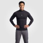 Mock Compression Long Sleeves (Black)