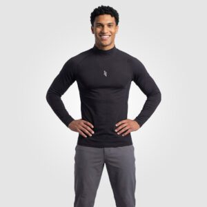 Mock Compression Long Sleeves (Black)