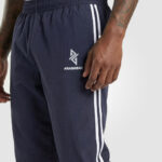 White Stripes Training Joggers (Navy Blue)