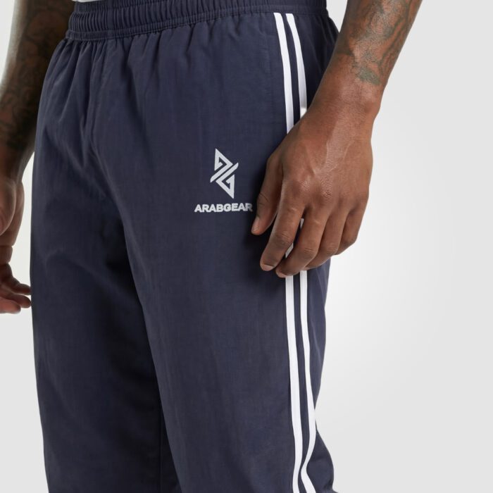 White Stripes Training Joggers (Navy Blue) - Image 1