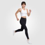 PacePro Zipper Leggings (Black) - Image 4