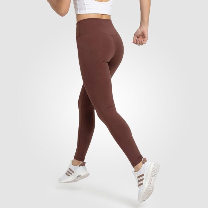 FlowMax High Waist Leggings (Brown) - Image 4