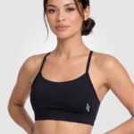 PacePro Y Back Padded Bra (Black)