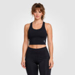 X-Back Padded Bra (Black)