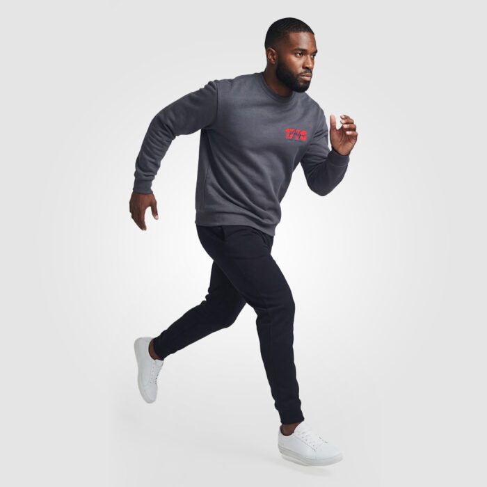 Street Davison Sweat Shirt (Gray) - Image 8