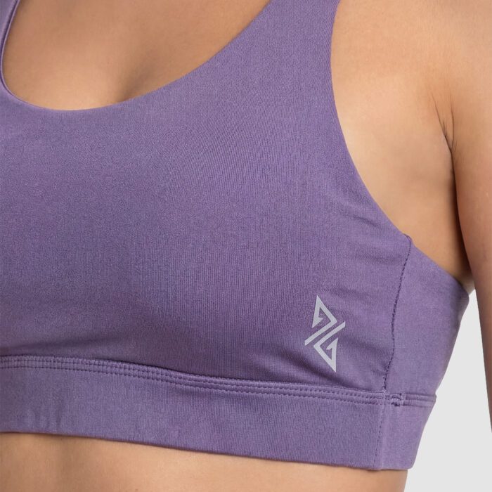 Hexa Stripe Padded Bra (Purple) - Image 2