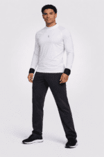 Mock Compression Long Sleeves (White) - Image 2