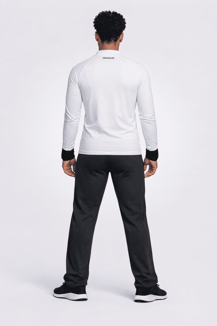 Mock Compression Long Sleeves (White) - Image 3
