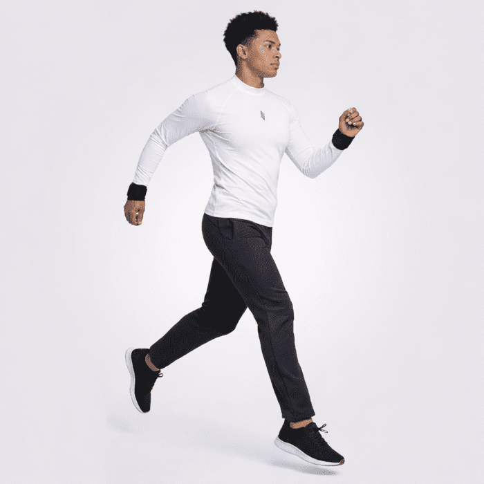 Mock Compression Long Sleeves (White) - Image 4