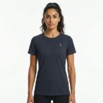 Aura Mesh Tee Unisex (Navy Blue) - Image 5