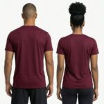 Athlete Gear Unisex Tee (Maroon) - Image 3