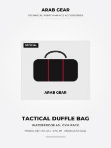 Arab Gear Tactical Gym Duffle Bag (45L)